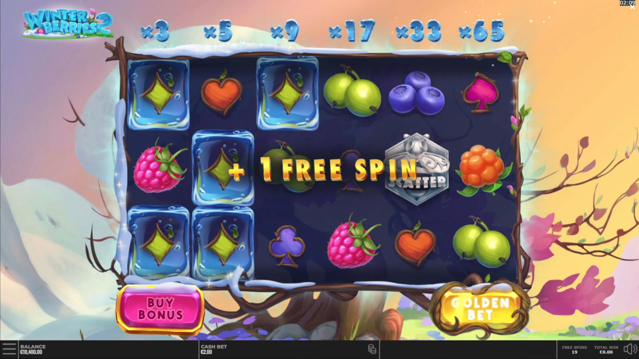 Winterberries 2 by Yggdrasil Gaming screen 1