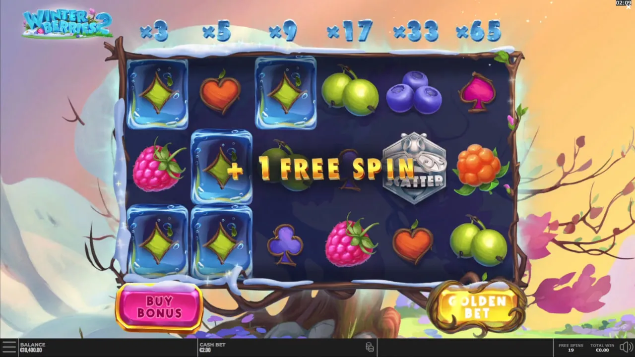 Winterberries 2 by Yggdrasil Gaming screen 1