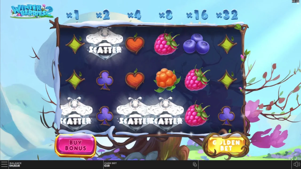 Winterberries 2 by Yggdrasil Gaming - background 5