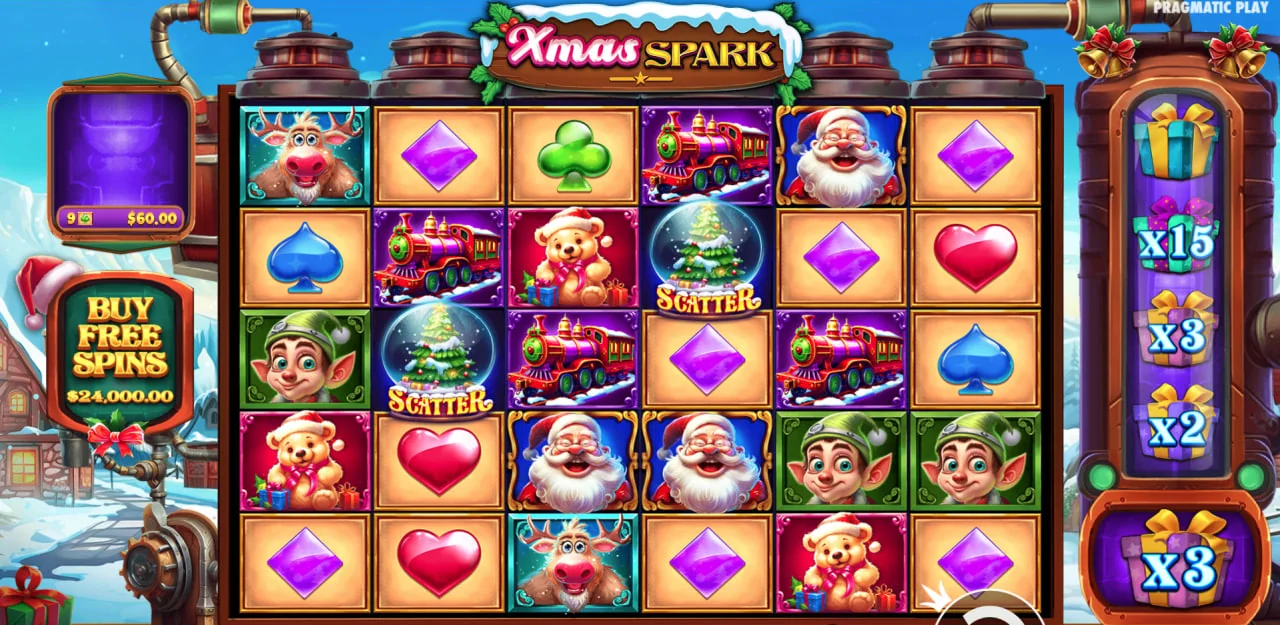 Xmas Spark by Pragmatic Play - background 5
