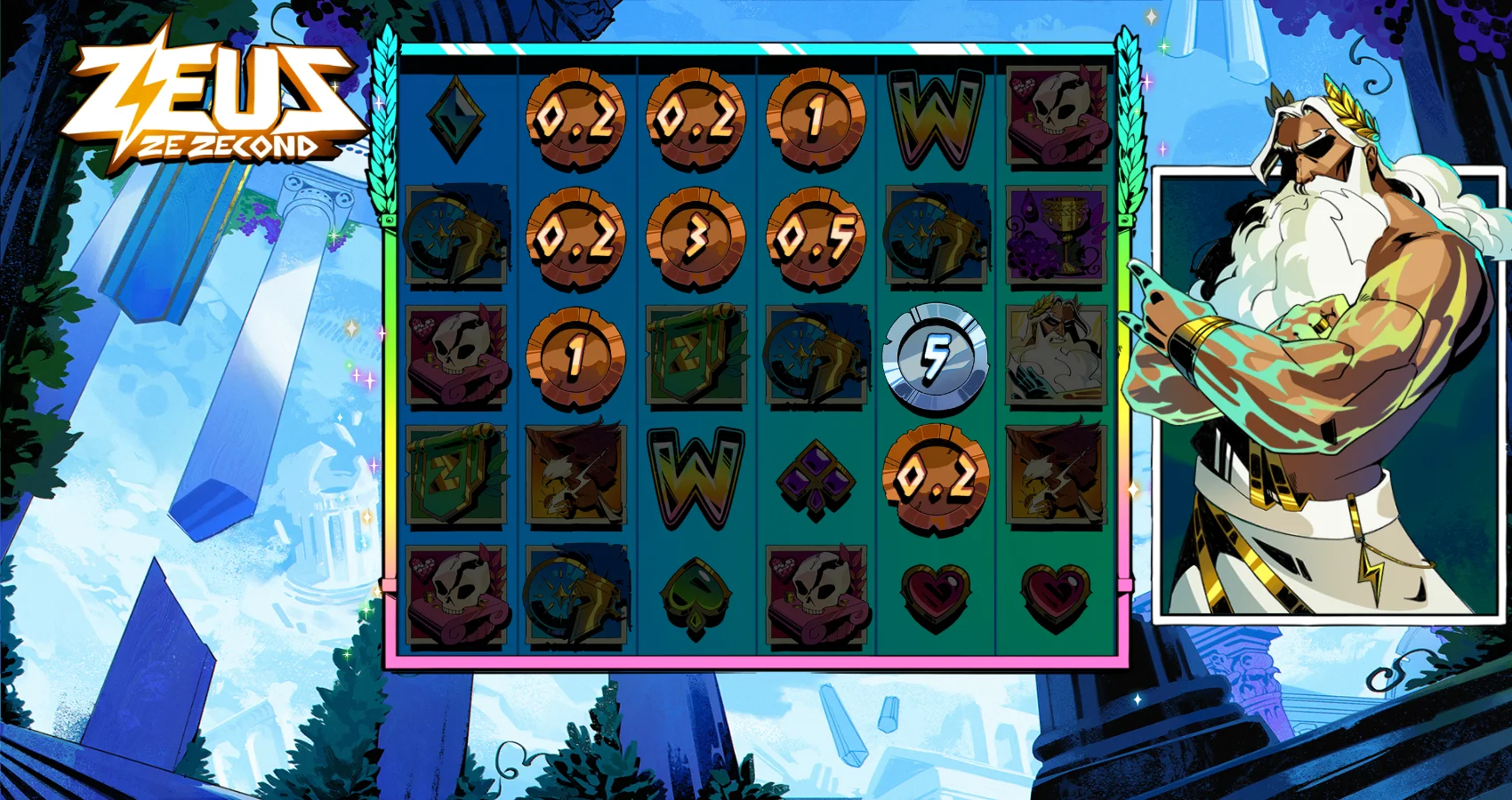 Zeus Ze Zecond by Hacksaw Gaming - background 1