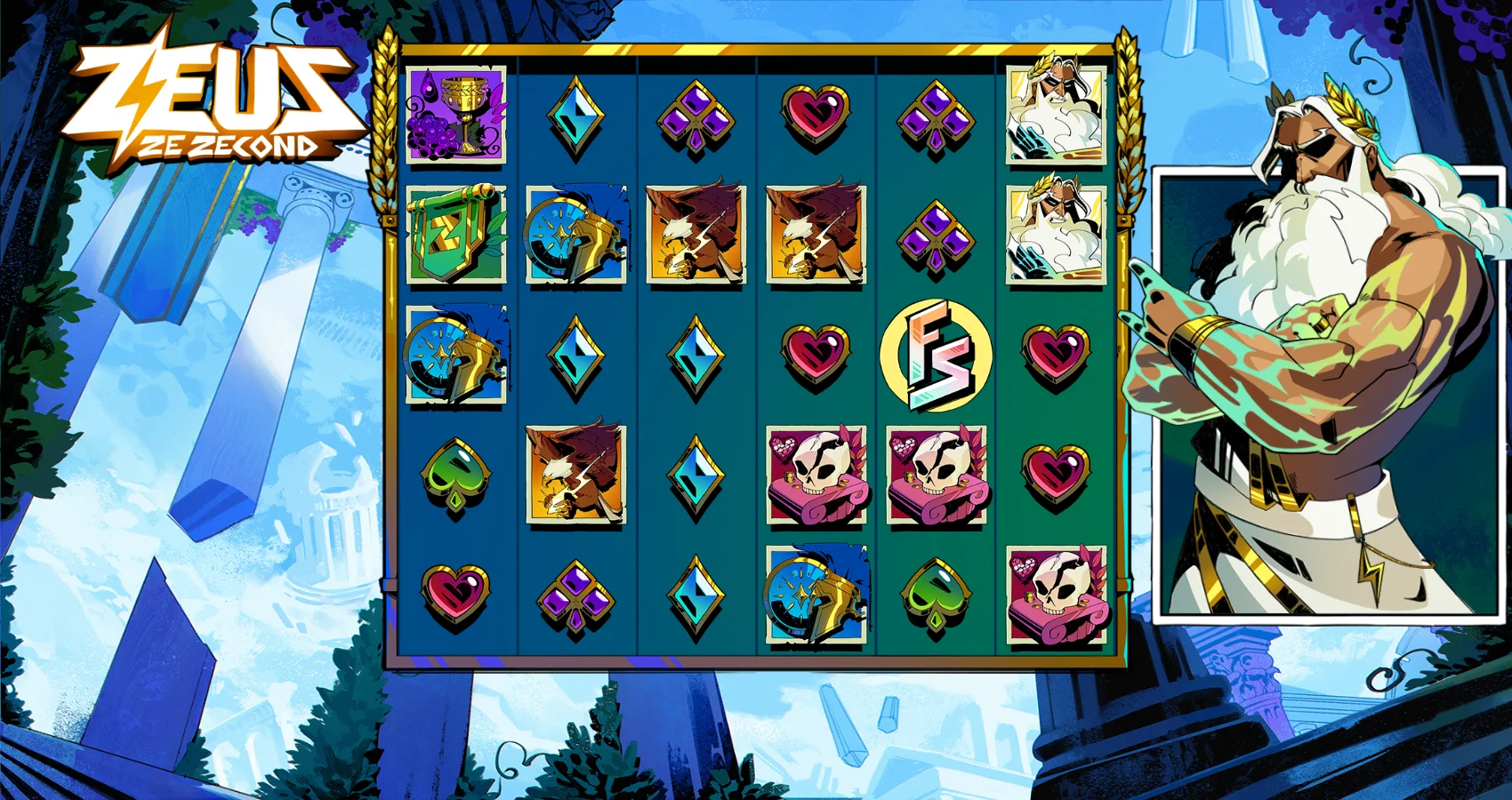 Zeus Ze Zecond by Hacksaw Gaming - background 4